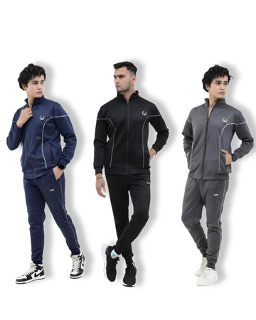 Fabricone Zipper Track Suit (Without Hoodie)